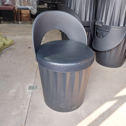 중고 플라스틱 수납의자-24EA