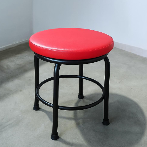 중고 철재의자 빨강-19EA