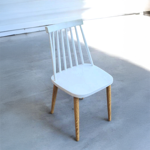 중고 철재다리 의자-6EA