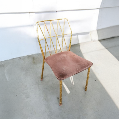 중고 철재의자 (2color)-17EA