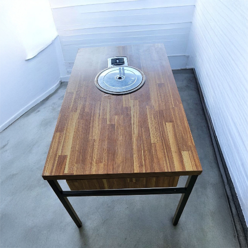 중고 로스타사각테이블 -6EA