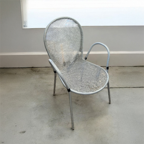 중고 야외용 철재의자-24EA