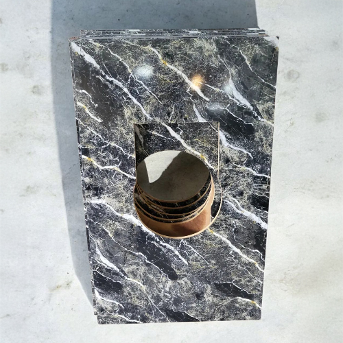 중고 대리석 로스타테이블 -7EA